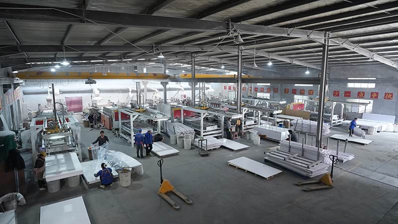 PVC Foam Board Production Factory